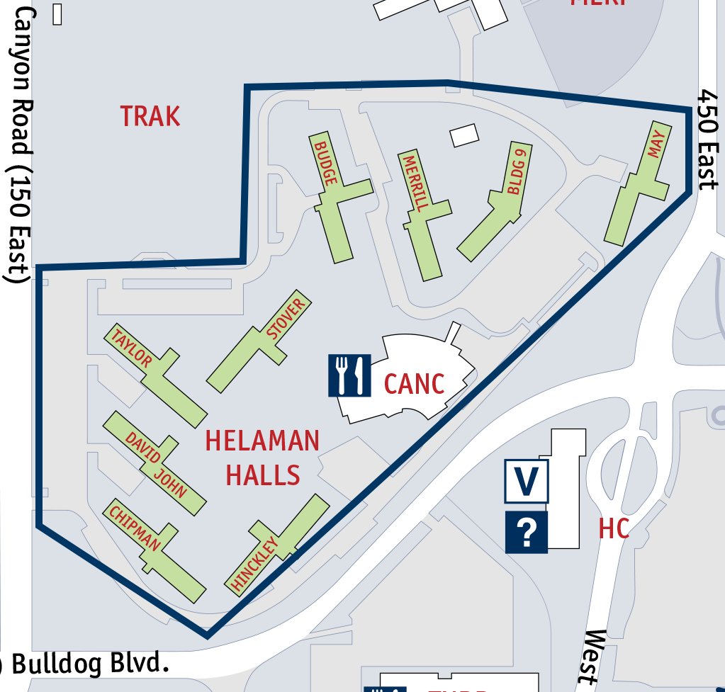 Helaman Halls Map