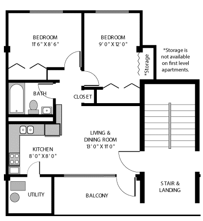 South WT Two Bedroom